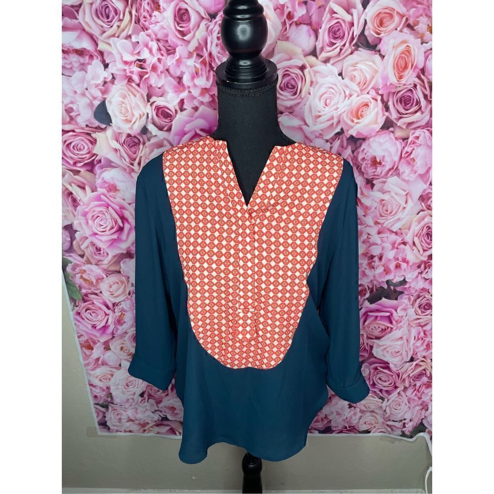 NWOT Collective Concepts Sheer Blouse-SMALL